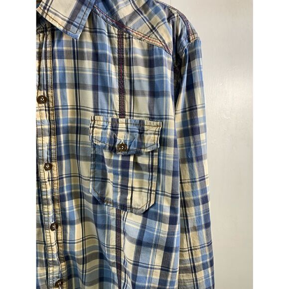 DSQUARED2 Long Sleeve Plaid Buttoned Shirt Size XXL - Picture 3 of 12